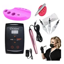 Kit Dermografo Cheyenne Profissional Completo 15 Easy Click Foto mini 1