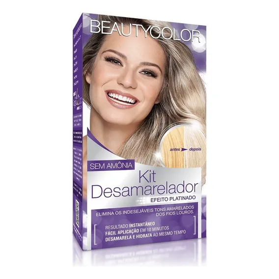 Kit Desamarelador Beautycolor Sem Amônia Foto 1