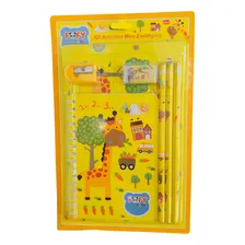 Kit Desenho Artístico Infantil Meu Zoologico 7 Peças - Fofy Foto mini 1