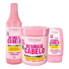Kit Desmaia Cabelo Forever Liss Shampoo + Máscara +leave-in Foto  mini 1
