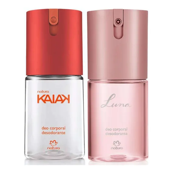Kit Desodorante Spray Feminino Natura Luna + Kaiak 100ml Foto 1