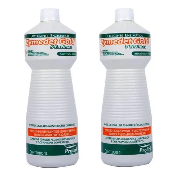 Kit Detergente Enzimático Zymedet Gold 2un Foto 1