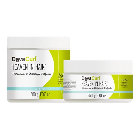 Kit Deva Curl Máscara Capilar 250g, Máscara Capilar 500g Foto 1