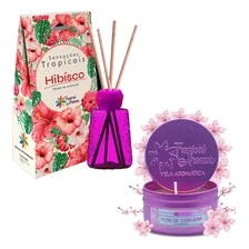 Kit Difusor E Vela Aromática Ambiente Perfumado E Relaxante Foto mini 2