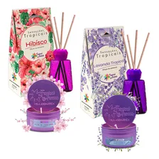 Kit Difusor E Vela Aromática Ambiente Perfumado E Relaxante Foto mini 1