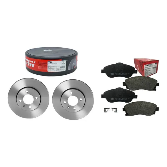Kit Disco E Pastilhas Freio Dianteiro Varga Corsa Sedan 2007 Foto 1