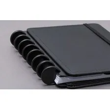 Kit Discos E Elástico P/ Caderno Preto - 12 Und Foto mini 2