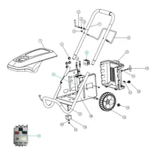 Kit Disjuntor Motor 25a-660v Com Cx L-profi 2000 Foto mini 4
