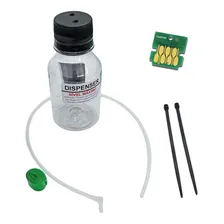 Kit Dispenser Para Impressora Epson L14150 A3 (+ Chip) Foto  mini 1