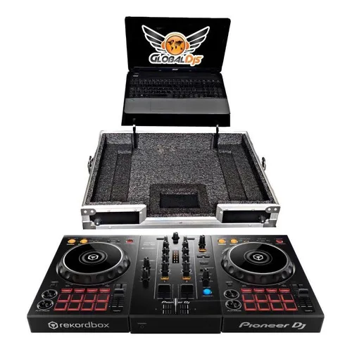 Kit Dj / Controlador Pioneer Ddj400 + Case De Imediato Cor Preto Foto 1