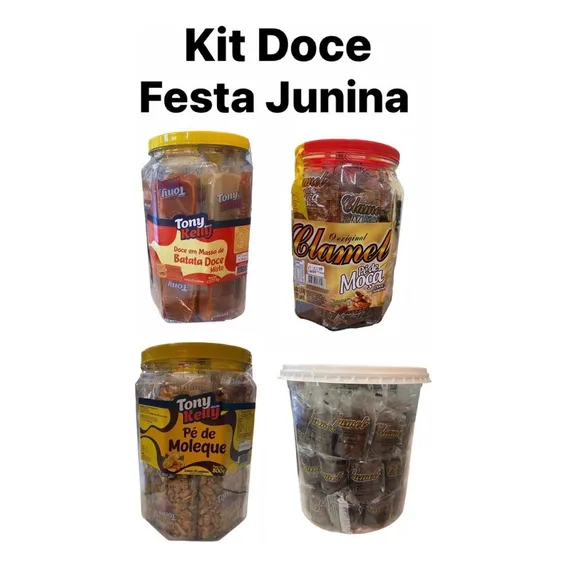 Kit Doces Festa Junina C/ 110 Doces Típicos - Festa Junina Foto 1