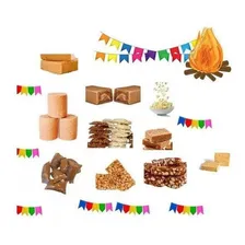 Kit Doces Para Festa Caipira Junina 30 Pessoas + Bandeirinha Foto mini 4