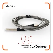 Kit Dois Sensor Controlador De Cervejeira 1 Cinza + 1 Preto Foto mini 3