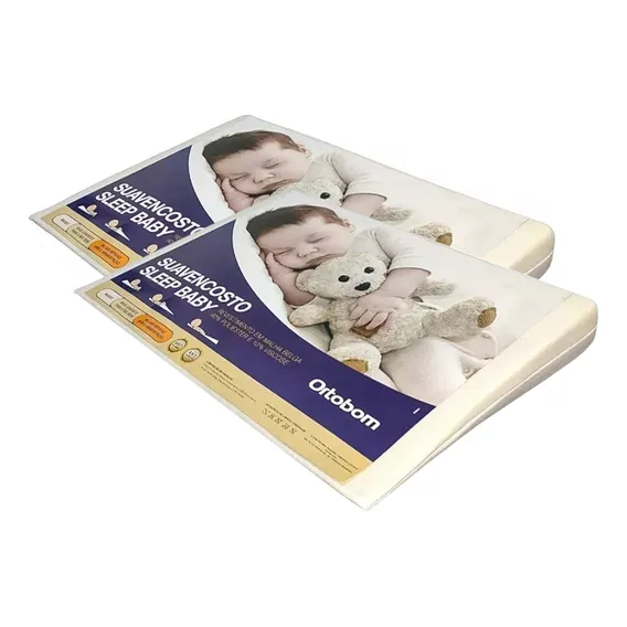Kit Dois Travesseiros Sleep Baby Anti Refluxo Ortobom Foto 1