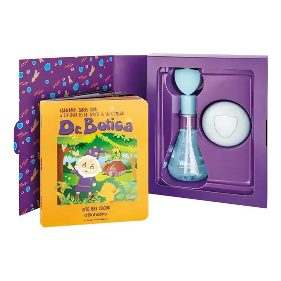 Kit Dr. Botica Coragem: Colônia Infantil + Sabonete + Livro Foto 1