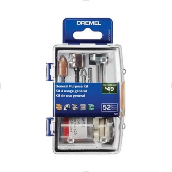 Kit Dremel 52 Acess贸rios Rotativos Foto 1
