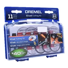 Kit Dremel Para Corte Com 11 Peças Ez688 Para Micro Retífica Foto mini 4