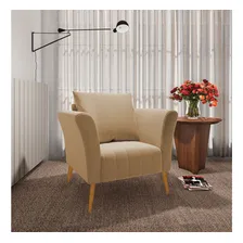 Kit D'Rossi Marilia Sofá Beige Lino Foto mini 3