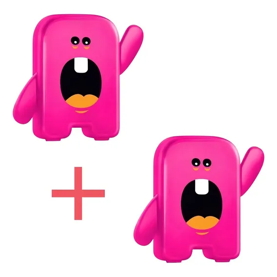 Kit Duas Caixinhas Porta Dente De Leite Estojo P Rosa Dentinho Foto 1