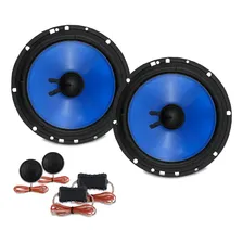 Kit Duas Vias 6'' 130w Rms + Twitter E Woofer Hurricane Foto  mini 1