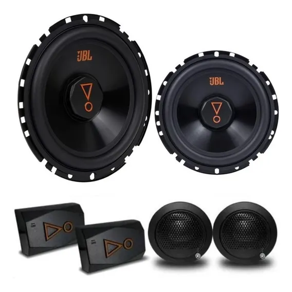 Kit Duas Vias Tweeter E Crossover Jbl Selenium 62vms80 160w Foto 1