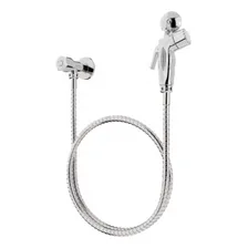 Kit Ducha HigiĂȘnica FlexĂvel BidĂȘ Registro Inox 1,2m Blukit Foto mini 1