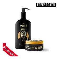 Kit Dupla Baboon - Shave Cream + Pomada Matte Clay - Baboon Foto mini 4