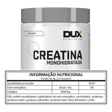 Kit Dux Creatina 100% Pura 300g + Coqueteleira Dux Pro 800ml Sabor Sem Sabor Foto mini 4