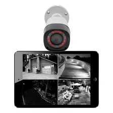 Kit Dvr 4 Canais Intelbras Mhdx 4 Câmeras Bullet 720p Foto mini 4