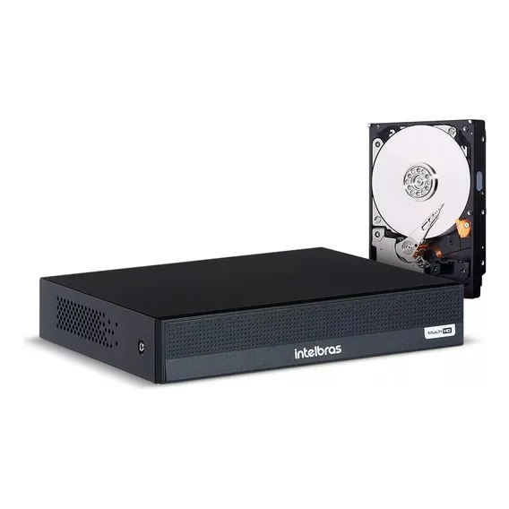 Kit Dvr Intelbras 16 Canais Mhdx 1016-c Hd 4tb 110/220 Foto 1
