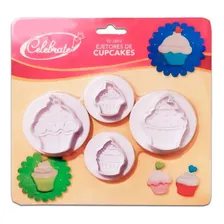 Kit Ejetores De Cupcake Confeitaria 4 Peças Foto mini 1