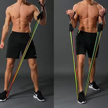 Kit Elástico 11peças Extensor Funcional Treino Casa Crossfit Foto mini 3