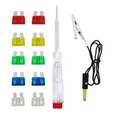 Kit Elétrica Com 12 Peças Fusíveis E Chave Teste Western Foto mini 1