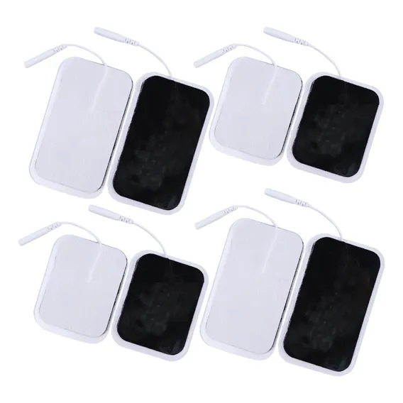 Kit Eletrodo Autoadesivo 5x9 - 4 Unid + 5x5 4 Unid Cor Branco Foto 1