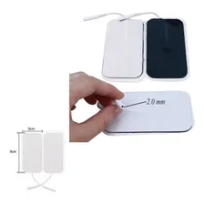 Kit Eletrodo Autoadesivo 5x9 - 4 Unid + 5x5 4 Unid Cor Branco Foto mini 4