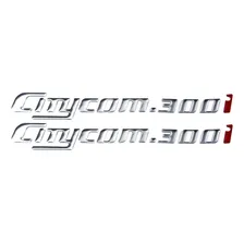 Kit Emblema Adesivo Resinado Dafra Sym Citycom 300i 001 Foto mini 3