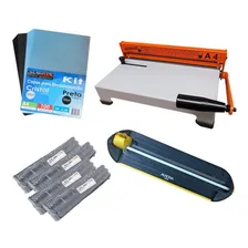 Kit Encadernação - Encadernadora A4-x + Refiladora + Insumos Foto mini 1