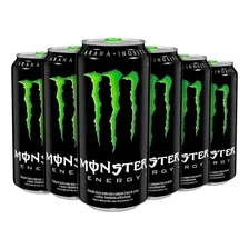 Kit Energético Monster Lata 473ml Tradicional 6 Unidades Foto  mini 1