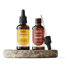 Kit Energia E EquilÃbrio Extrato Cordyceps + Reishi 30ml Foto mini 1