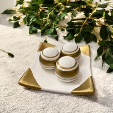 Kit Enfeite Trio De Vasos Decorativos Vasos Para Decoração de Sala Mesa Cores Foto mini 4
