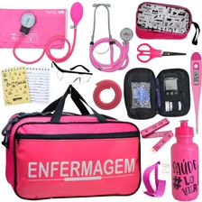Kit Enfermagem Medidor- Rosa Enfermagem Premium Foto  mini 1