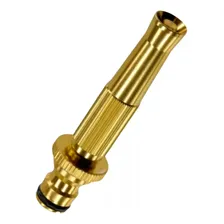 Kit Engate Rápido 1/2'' + Esguicho Metal Aluminio Dourado Foto mini 3