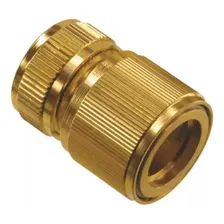 Kit Engate Rápido 1/2'' + Esguicho Metal Aluminio Dourado Foto mini 4