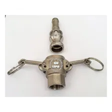 Kit Engate Rápido D + E Inox 304 1/2 Cerveja Artesanal Foto mini 3
