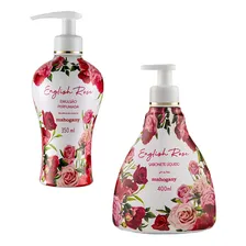 Kit English Rose Com Sabonete Líquido Hidratante Foto  mini 1