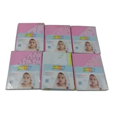 Kit Enxoval 2 Toalhas De Banho 2 Cueiros 10 Fraldas Menina Foto  mini 1