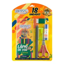 Kit Escolar Brw 18 Unidades Foto mini 1