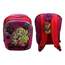 Kit Escolar Ever After High Estampa Boneca Apple White - Sestini : Mochila G Costas + Lancheira Térmica + Estojo Duplo Foto mini 2