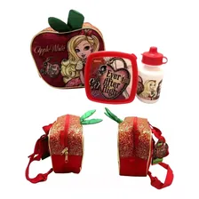 Kit Escolar Ever After High Estampa Boneca Apple White - Sestini : Mochila G Costas + Lancheira Térmica + Estojo Duplo Foto mini 4