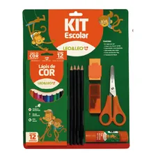 Kit Escolar Kit Com 20 Peças Blister Foto mini 2